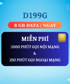 D199G : 199.000 Đ/THÁNG (ĐÃ BAO GỒM VAT)