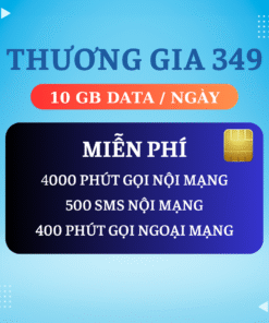 THƯƠNG GIA 349 : 349.000 Đ/THÁNG (ĐÃ BAO GỒM VAT)