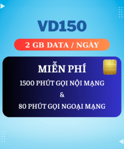 VD150 : 150.000 Đ/THÁNG (ĐÃ BAO GỒM VAT)
