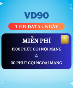 VD90: 90.000 Đ/THÁNG (ĐÃ BAO GỒM VAT)