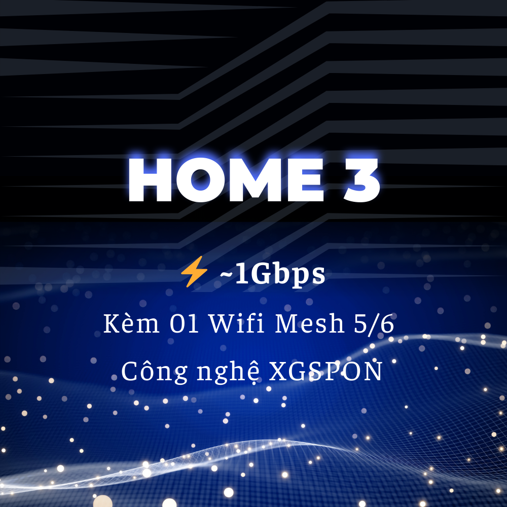 Đăng Ký Mạng VNPT Gói Home 3