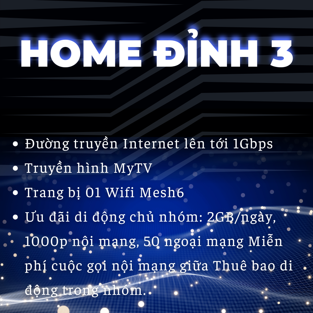Lắp mạng Internet VNPT_Home Đỉnh 3