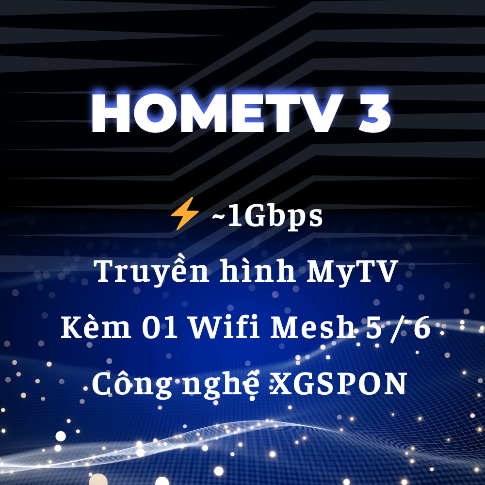 HomeTV 3 - 330.000đ/tháng 2 Lắp mạng internet VNPT _ HomeTV 3