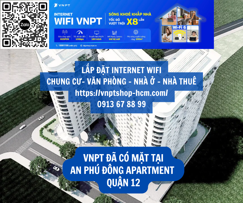 Lắp Internet Wifi chung cư An Phú Đông 1 Lắp Internet Wifi Chung cư An Phú Đông