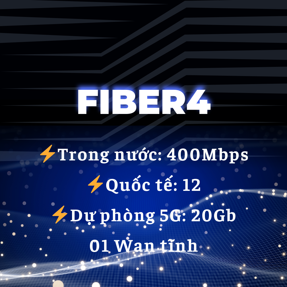 Lắp Internet Wifi doanh nghiệp – Gói Fiber4 chỉ 1.760.000đ/tháng: Giải pháp kết nối toàn diện cho doanh nghiệp hiện đại 2 Lắp Internet Wifi doanh nghiệp – Gói Fiber4