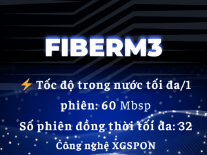 Gói đa phiên FiberM3