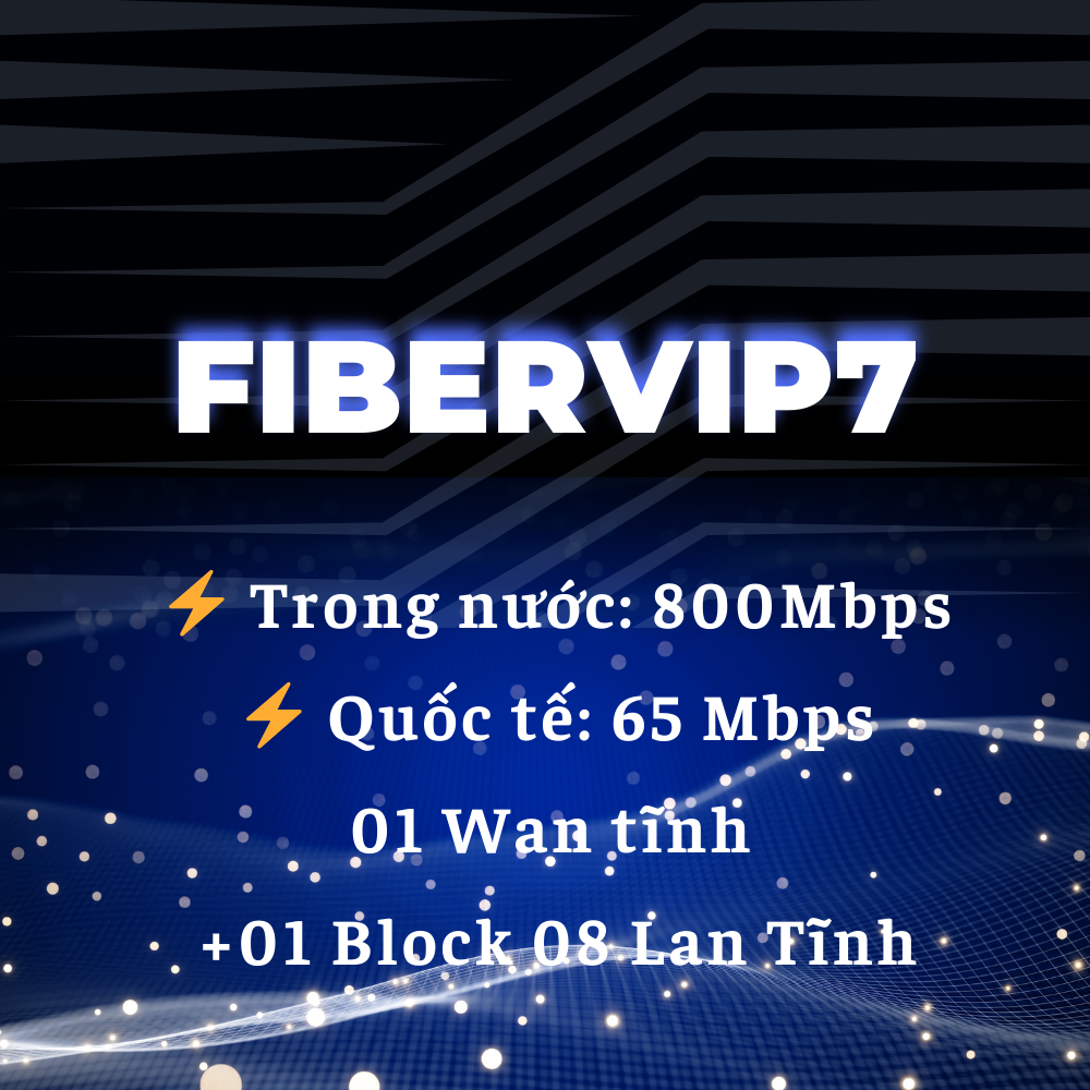 Gói FiberVip7 VNPT – Giải pháp Internet tốc độ cao dành cho doanh nghiệp lớn và tổ chức chuyên nghiệp 2 Gói FiberVip7 VNPT